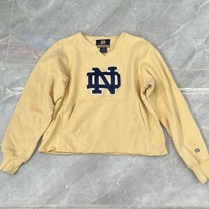 Women's University of Notre Dame Sweatshirt Hammes Notre Dame Bookstore Small